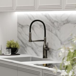 Смеситель для кухни Sancos Pride SC4011GG воронёная сталь